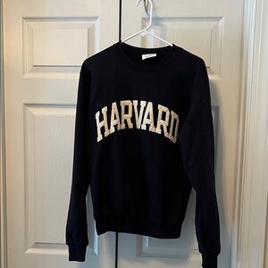 Harvard Navy crewneck Sweatshirt